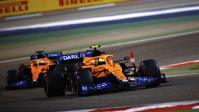 McLaren ρυθός αγώνα