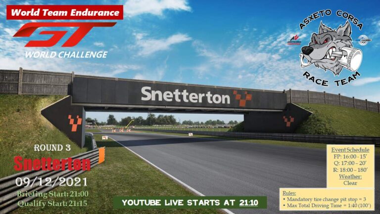 Snetterton Asxeto Corsa