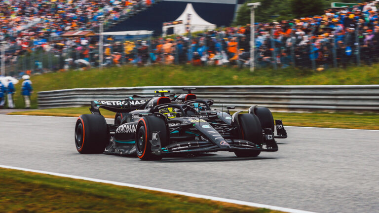Teammate Wars Mercedes