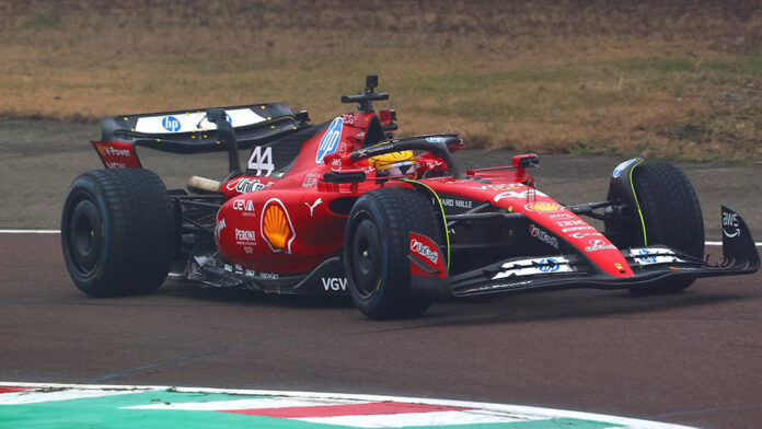 Hamilton Ferrari