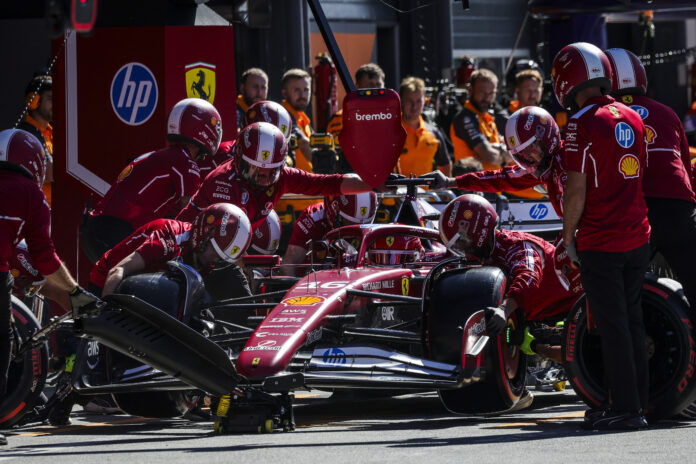 F1 pit-stop